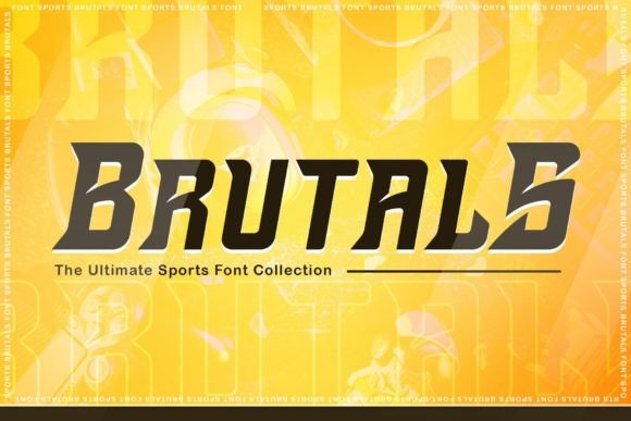 Brutals: A Bold Display Font for Editorial Impact