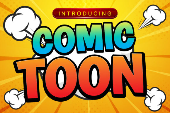 Comic Toon: A Display Font for Web Design and Brand Identity