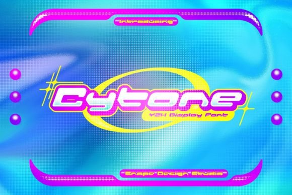 Cytone: A Futuristic Display Font That Elevates Small Business Branding