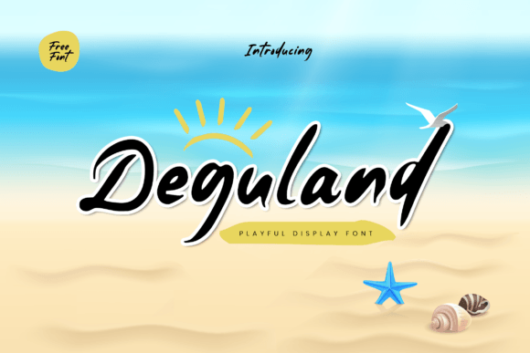 Deguland: A Fresh, Natural Display Font for Small Business Branding