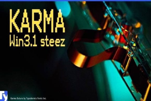 Karma: A Pixel-Perfect Display Font for Campaign Clarity