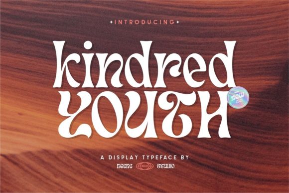 Kindred Youth: A Display Font That Bridges Vintage Charm and Modern Clarity