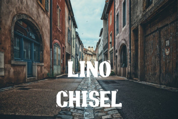 Lino Chisel: A Distinctive Display Font for Digital Branding