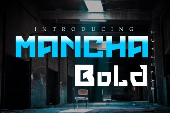Mancha Bold: A Playful Display Typeface for Digital Branding