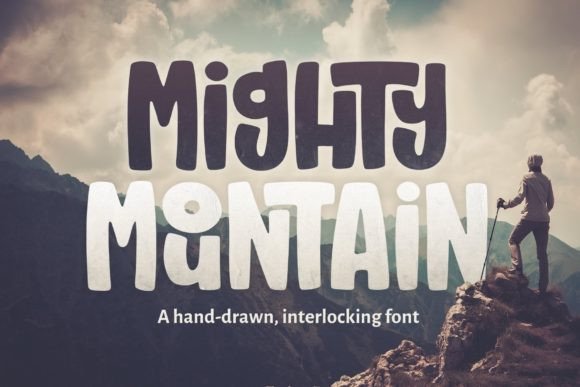 Mighty Mountain: A Display Font with Gravitas
