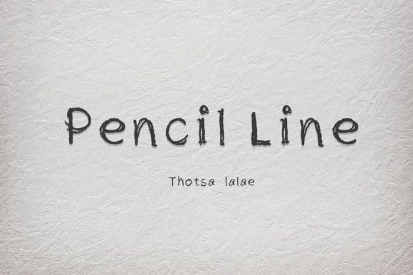 Pencil Line: A Font That Adds Personality to Your Brand