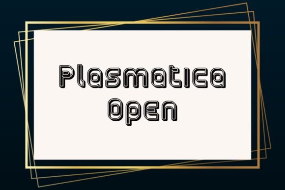 Plasmatica Open: A Playful Display Font for Modern Web Design