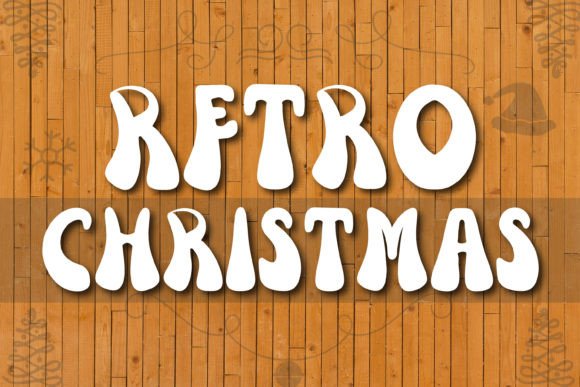 Retro Christmas Font: A Bold, Fun Upgrade for Your Brand
