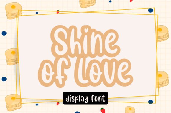 Shine of Love: A Friendly Display Font for Human-Centered Web Design
