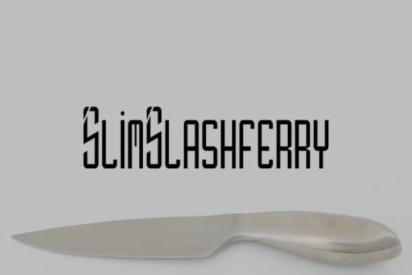 Slim Slashferry: A Strategic Display Font for Scroll-Stopping Campaigns