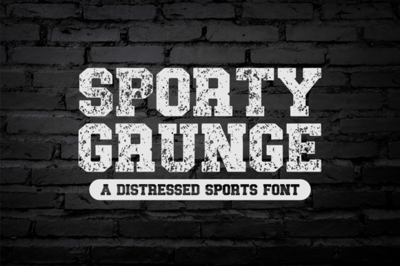 Sporty Grunge: A Font That Elevates Brand Identity