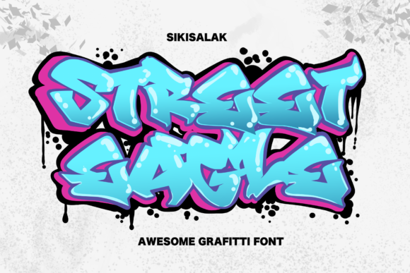 Street Eagle Graffiti: A Bold Display Font for Editorial Impact