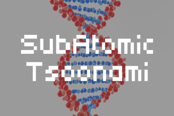 Subatomic Tsoonami: A Classic Display Font That Just Fits