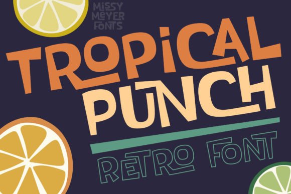 Tropical Punch Font Review: A Bold Choice for Branding