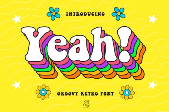 Yeah: A Bold Display Font for Digital Design